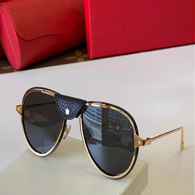 Designer Cool Sunglasses With Metal Frames And Uv Protection_voghion.com