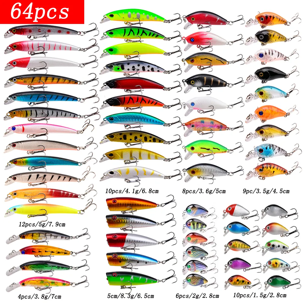 Esche Esche da pesca Set di esche rigide Mini Minnow Floating Swing Crankbait Crazy Wobblers Artificiale Bionic Crank_voghion.com