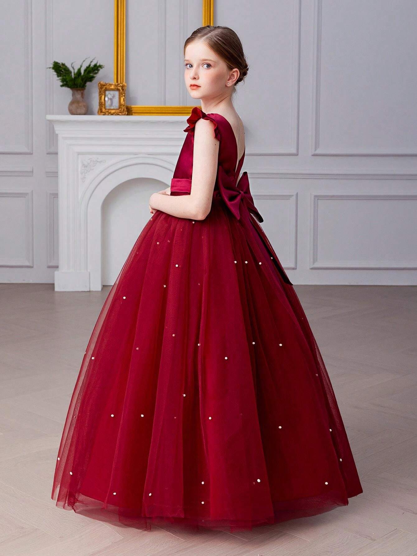 Abito da cerimonia per bambina per matrimoni compleanni e feste_voghion.com