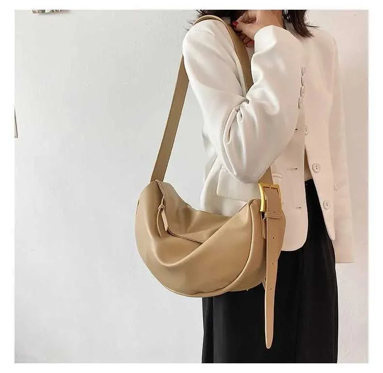 Crossbody fir Fraen Handtaschen mat grousser Kapazitéit Solid Soft Schëllertaschen Weiblech Casual Rees Hobos Bag Vintage Sac_voghion.com