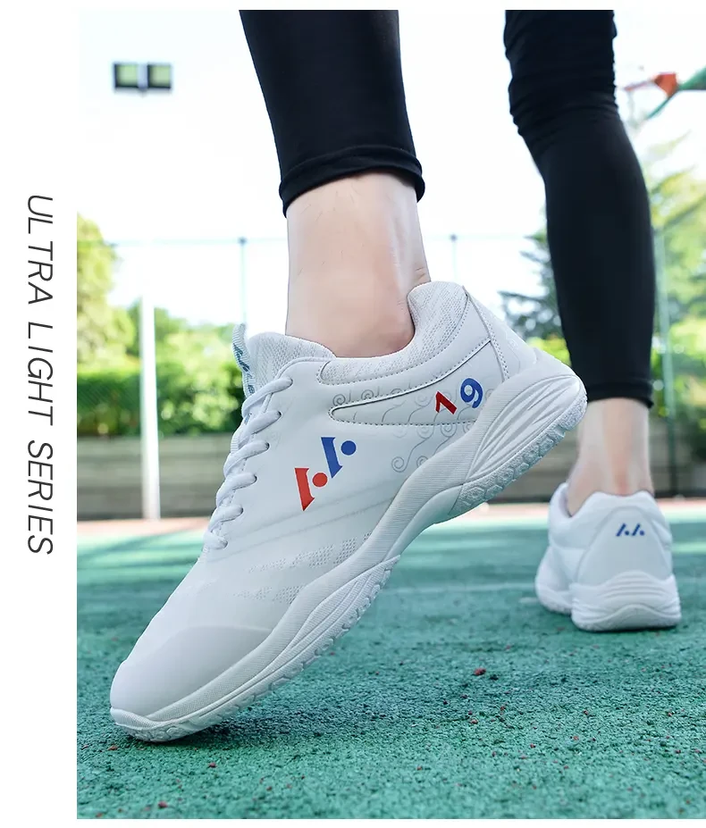 Professional badminton shoes mesh breathable training shoes non-slip shock-absorbing wear sports shoes_voghion.com