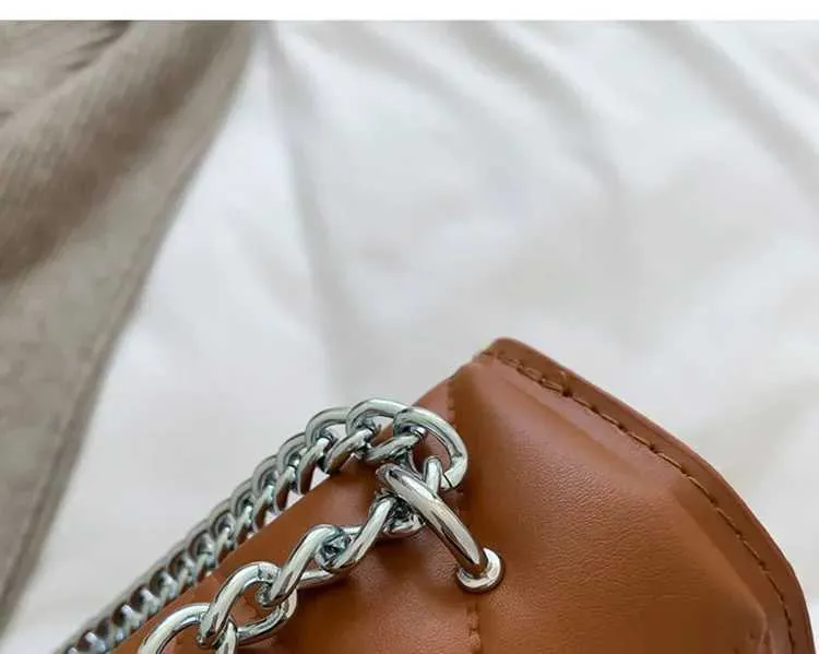 Borsa a tracolla da donna alla moda firmata, con manico in pelle PU, tracolla a catena, per donna C241103_voghion.com