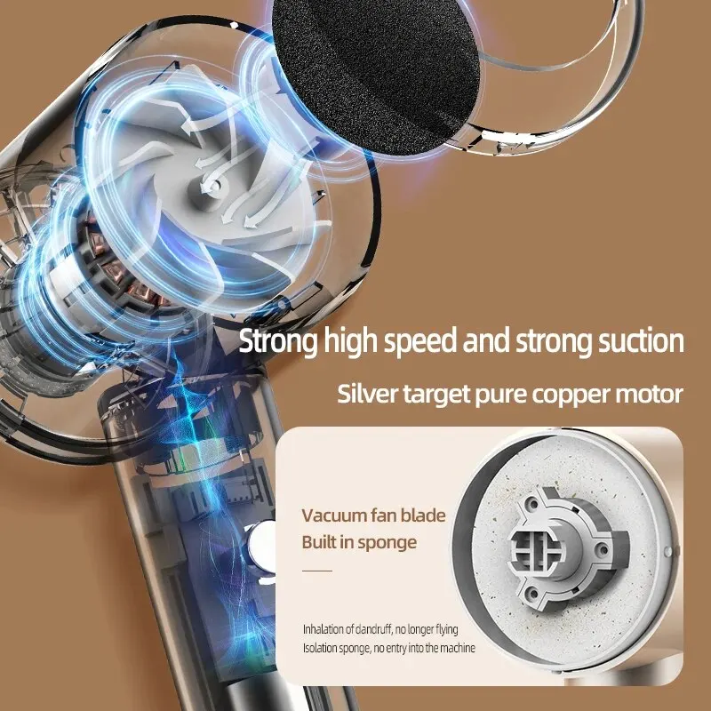 Electric Electronic Foot File Pedicure Device With Charging_voghion.com