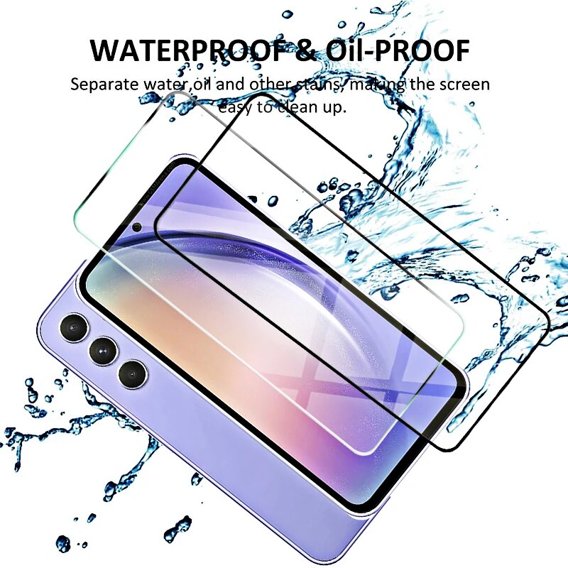 Gehärtete Glas Écran Protector Fir Samsung A14 A34 A54 A53 A52 A52S 5G A13 A12 A33 A32 A51 A50S A71 A72 A70 A31 A30S 10_voghion.com