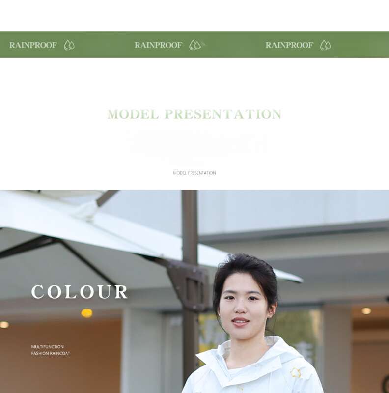 Geteilte Regenhose, wasserdichtes Motorrad-Spezialset, Regenmantel, Regenmantel für Herren und Damen_voghion.com