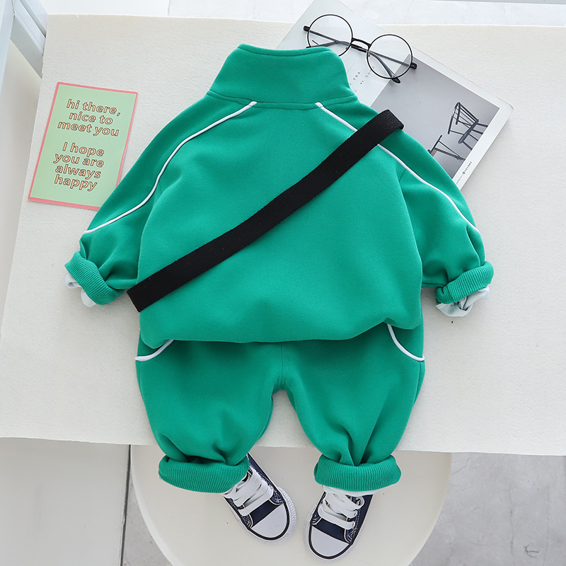 Ensemble cartable pour garçon Mother&Kids Ensemble deux pièces pour petit garçon et bébé_voghion.com