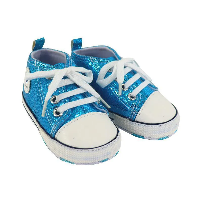 Neugeborenen Pailletten Leinwand Baby Turnschuhe Littlprouts Casual Kleine Kind Kleinkind Multi-Farbe Weiche Sohle_voghion.com