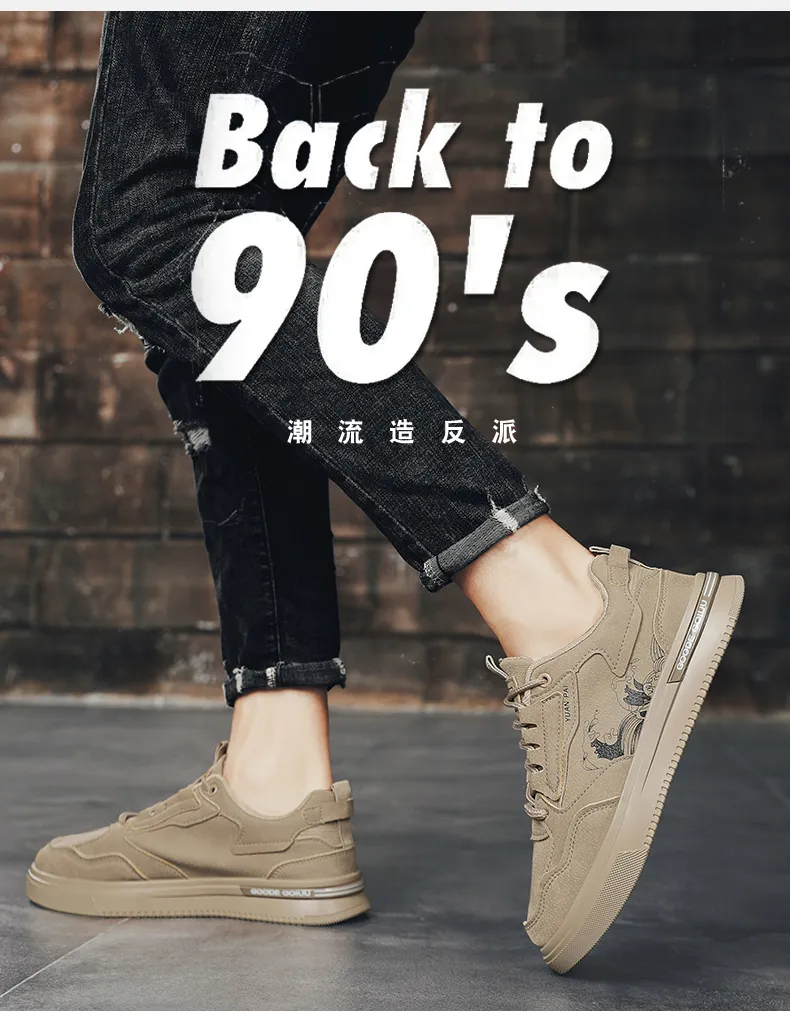 CYYTL Herrenschuhe Casual Sneakers Leder Plattform Modedesigner Sport Outdoor Laufen Arbeit Sicherheit Tennis Männliche Halbschuhe_voghion.com