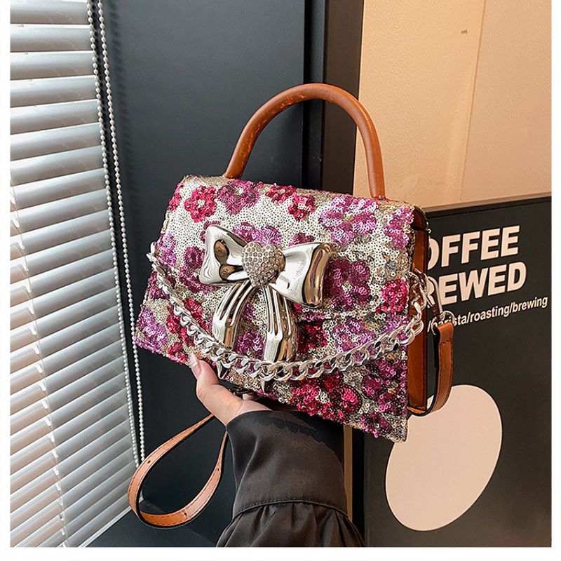 Damentasche 2024 Europäische und amerikanische Mode tragbare Umhängetasche_voghion.com