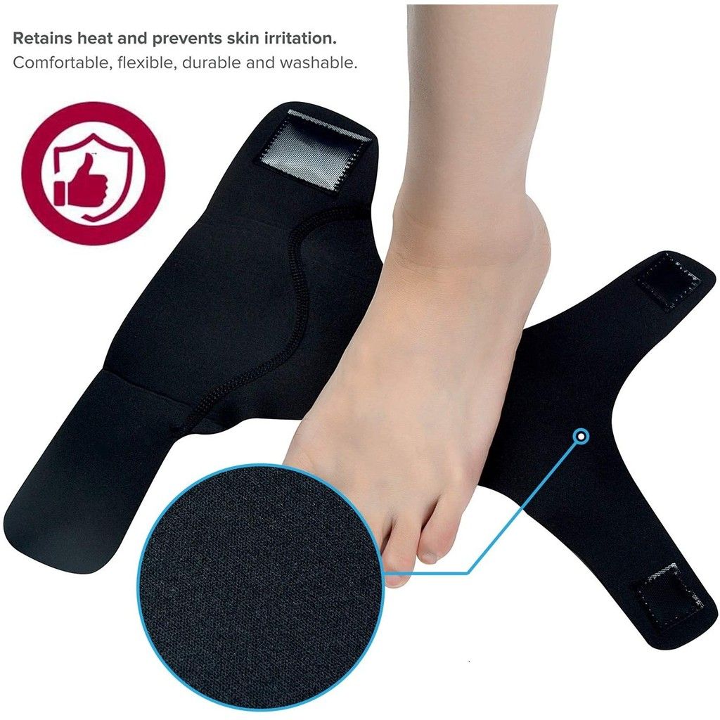 mountaineering Basketball Sports Anti-Sprain Heel Foot Protective Sleeve Ankle Support_voghion.com