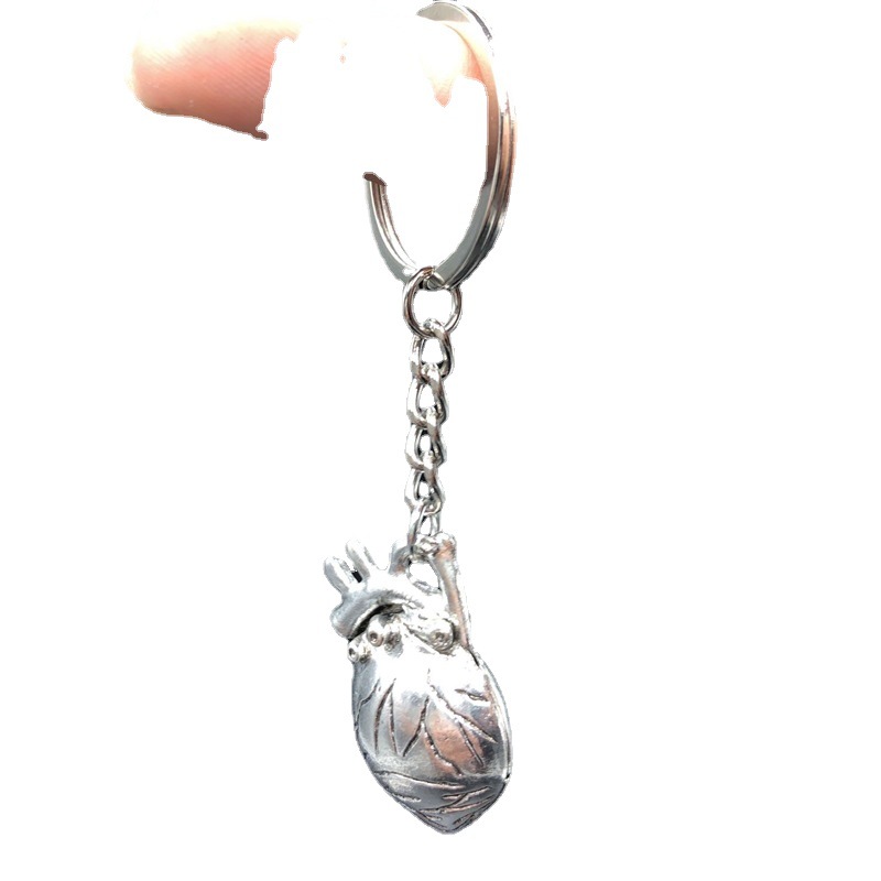 Porte-clés coeur humain en trois dimensions_voghion.com