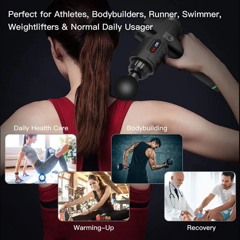 X5 Pro Massage Gun - Heating/Cooling Function_voghion.com