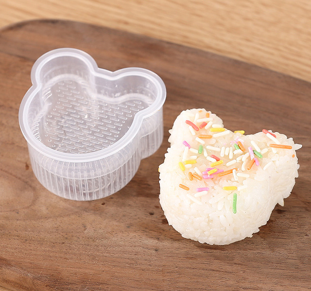 Cartoon-Form-Set, Roll-Sushi-Reisbällchen, Bento-Pressform, japanische DIY-Werkzeuge, Küchenzubehör_voghion.com