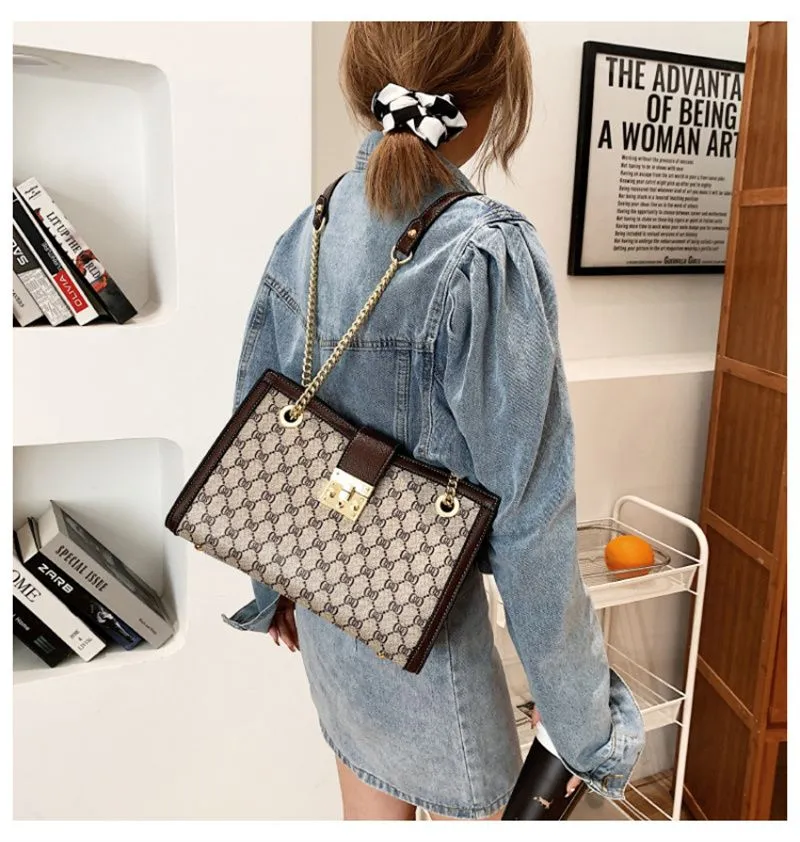 Designer Freies Verschiffen 2025 Neue Modische Tote Premium Textur Gedruckt Große Kapazität Einzelnen Schulter Unterarm Tasche Für_voghion.com