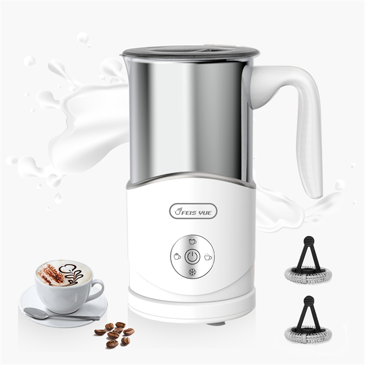 Dispositivo de espuma de leche separada multifunción PSMF1002c Espuma de leche eléctrica de 450 W para ajustar la temperatura y el espesor de la leche Calentando espuma de leche caliente