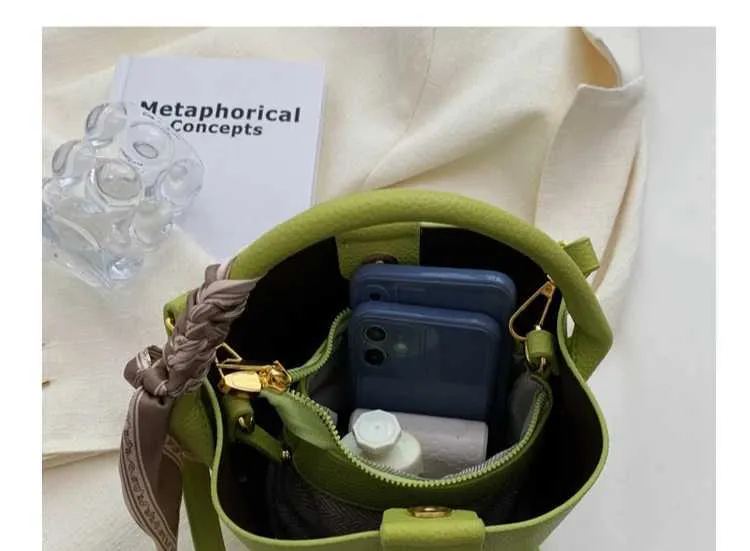 Axelremsväska för moderiktig handhållen hinkväska för kvinnor, designerväskor, handväskor och väskor, bolsos de mujerC241212_voghion.com