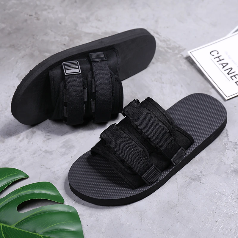 Papuci de lux pentru bărbați, brand de lux, cu cârlig, clasice, durabile, de vară, casual, în aer liber, cool, plajă, pantofi unisex de înaltă calitate_voghion.com