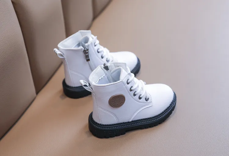 Kids Fashion Casual Toddler Boys Girls Autumn Winter Leather Littlesprouts Boots Children Running Sport Snow Shoes Sizes_voghion.com