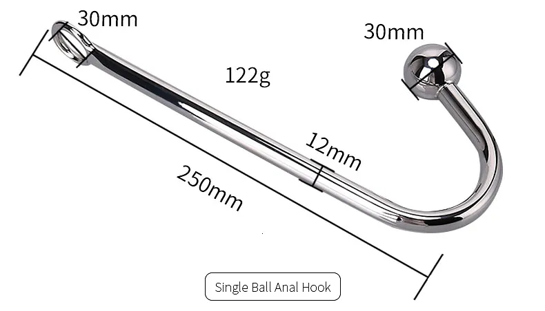 Anal Spillsaachen Haken Edelstahl Sex fir Männer Metall Hënner Dilatator Prostata Massager Keuschheetsvorrichtung BDSM Gay Fetis 2024_voghion.com