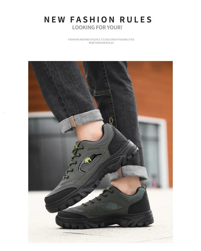 Oulylan Scarpe da trekking antiscivolo per uomo, da arrampicata, sportive, per il tempo libero, da corsa, da trekking, da ginnastica 240619_voghion.com