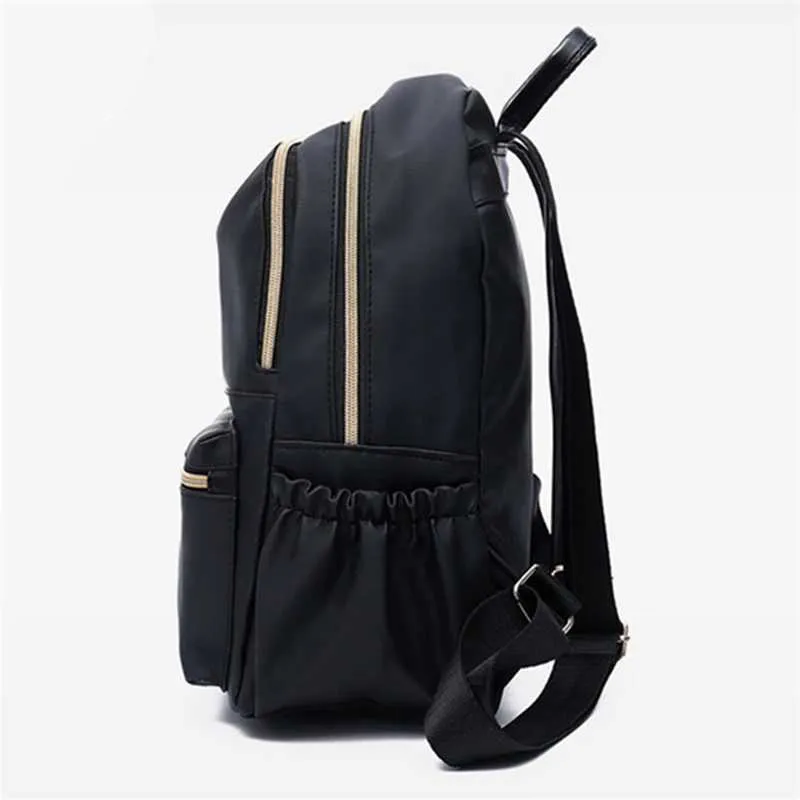 2024 Neie Waasserdichte Nylon Rucksack Fraen Multi-Pocket Reesrucksäck Frae Schoultasch Fir Teenager Meedercher Buch_voghion.com