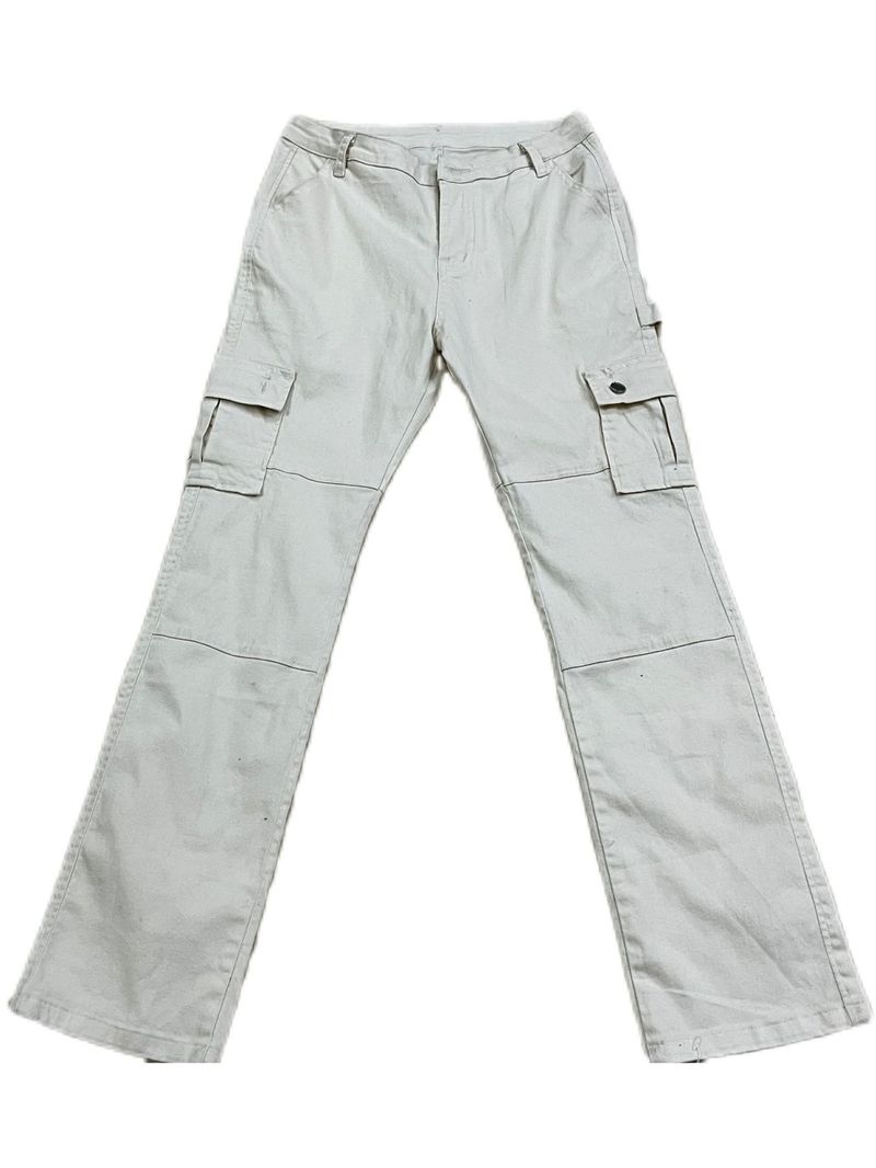 Exklusive Herrenmode, lässige Stretch-Arbeitshose, trendige Multi-Pocket-Hose_voghion.com