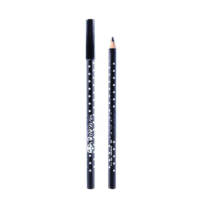 Long Lasting Non Smudge Eyeliner Black Eyeliner Stylish Dot Pattern Low Cost Makeup Pencil_voghion.com