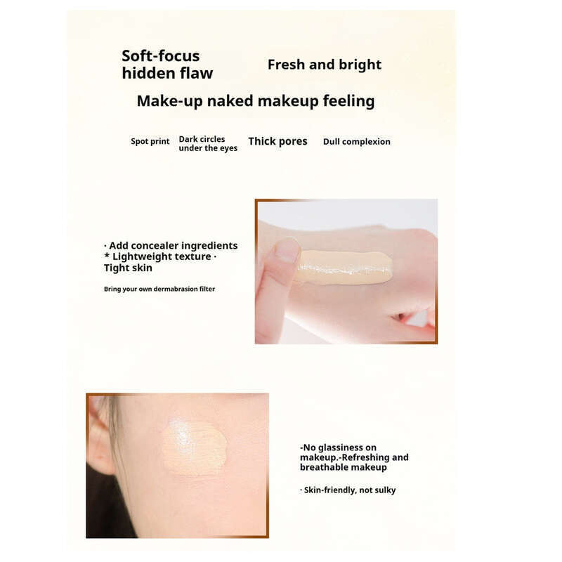 Dekorativ Bb Crème, Natierleche Concealer, Net-klebrig, Hydratiséierend Haut_voghion.com