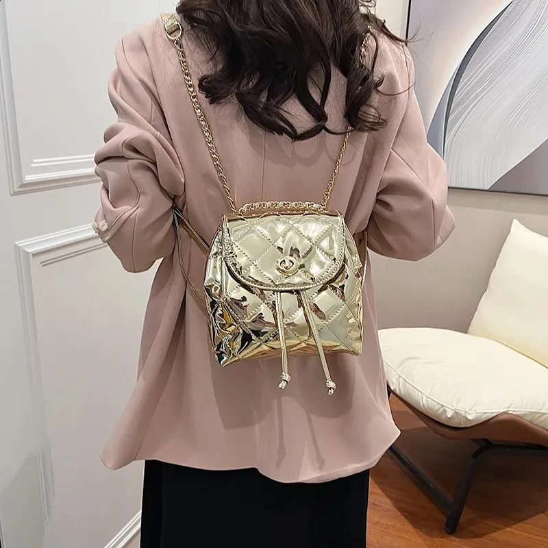 Mini Rucksack Damen Schultertasche Für Kosmetik Und Schmuck_voghion.com