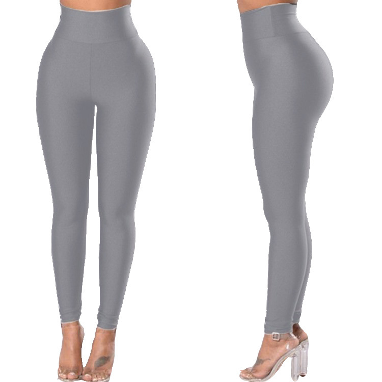 Héich Taille Hip Erhéijung Héich Elastizitéit Fräizäit Sport Yoga Lafen_voghion.com