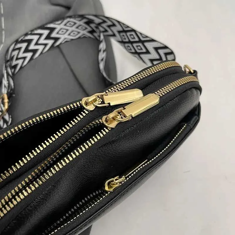 Elegant Crossbody Shoulder Bag For Women Versatile Pu Square Bag_voghion.com