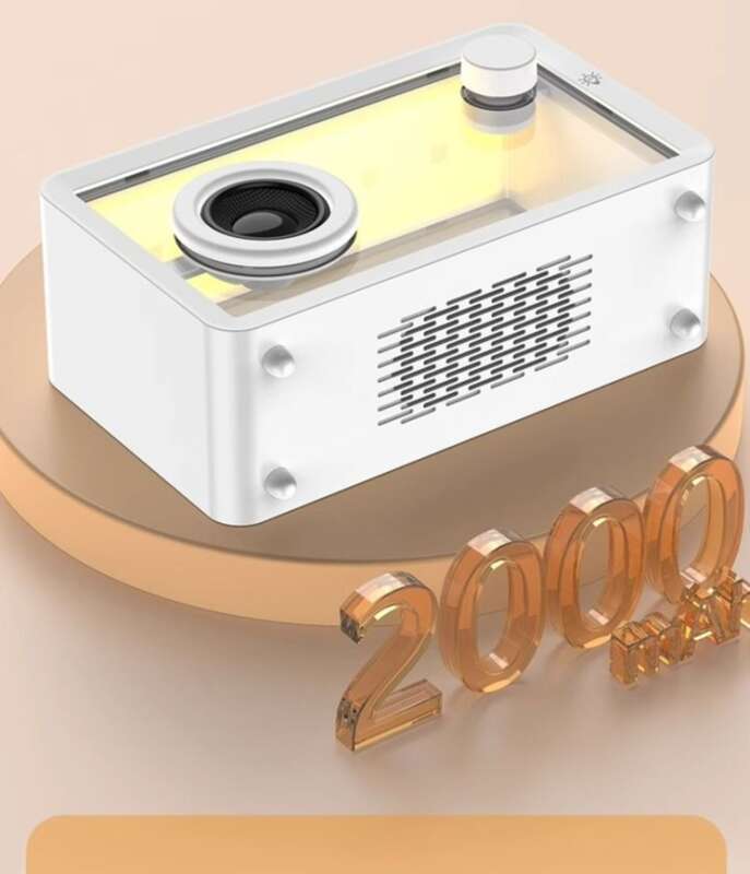 【 Smooth Playback 】 Transparent High Aesthetic Bluetooth Speaker, Home Birthday Gift, Atmosphere Subwoofer, Wireless_voghion.com