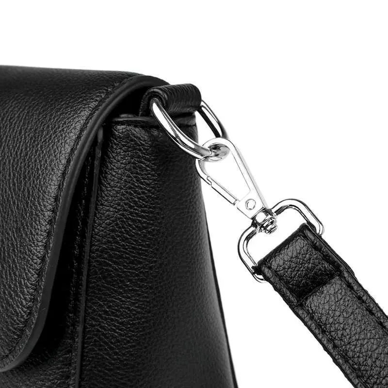 Damen Schultertasche Umhängetasche Handtasche Mit Klappe_voghion.com