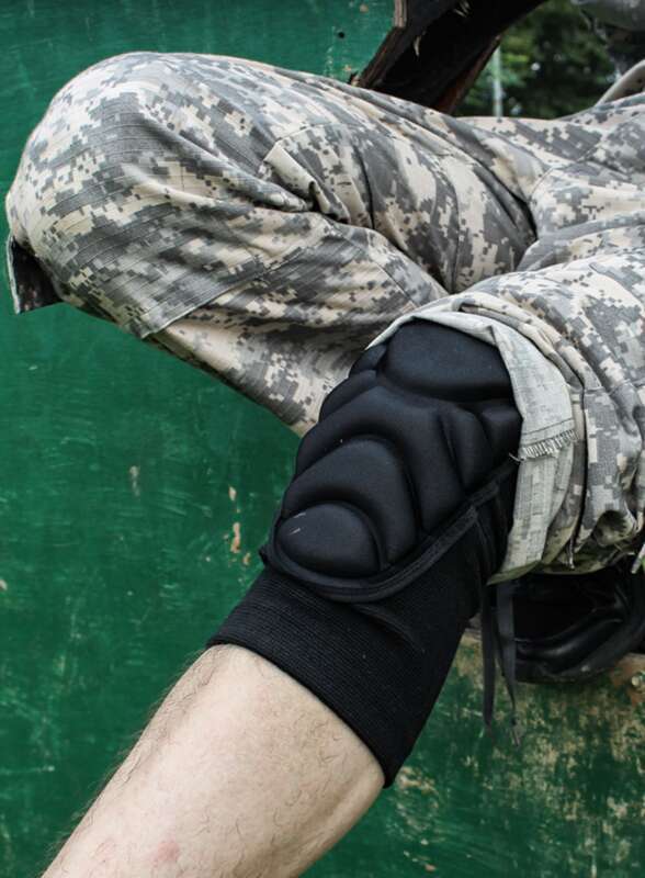 Ensemble de protection pour genoux, coudes et poignets, rampant tactique, anti-collision intégré, entraînement renforcé, sports de plein air_voghion.com