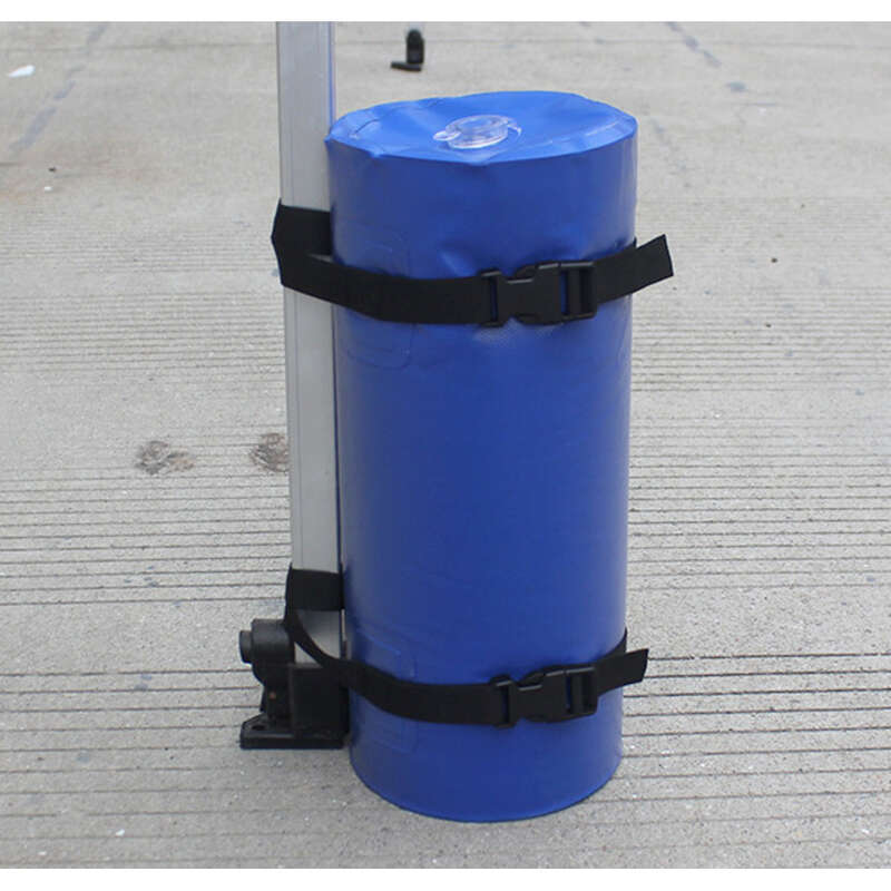 Suport pentru cort publicitar din plasă de PVC pentru exterior, fix, cu sac de nisip mare, ranforsat, rezistent la vânt_voghion.com