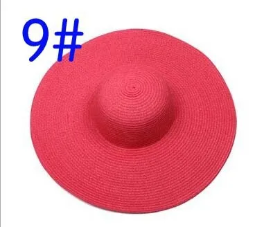 Cappello di paglia a tesa larga per donna ideale per la spiaggia_voghion.com