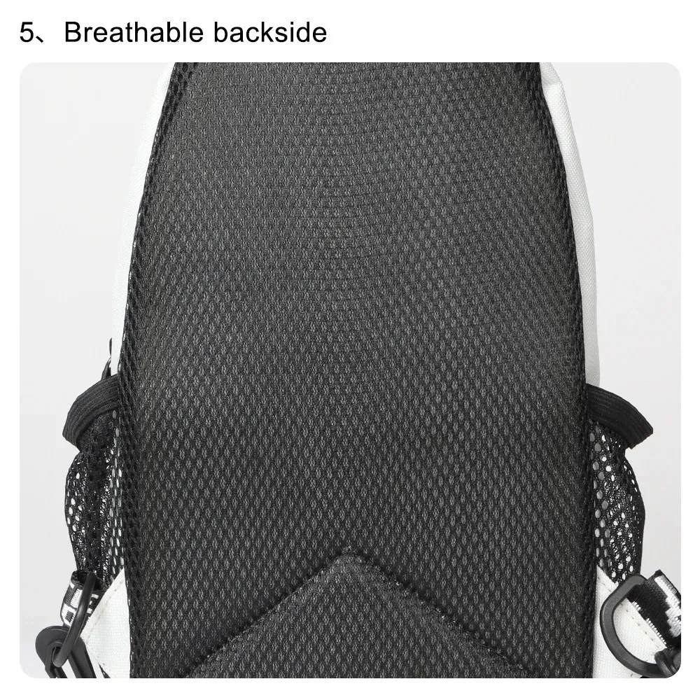 Polarshe Zaino da donna multifunzionale con spallaccio e foro per auricolari, borsa da lavoro per uomo, mini zaino da viaggio sportivo_voghion.com