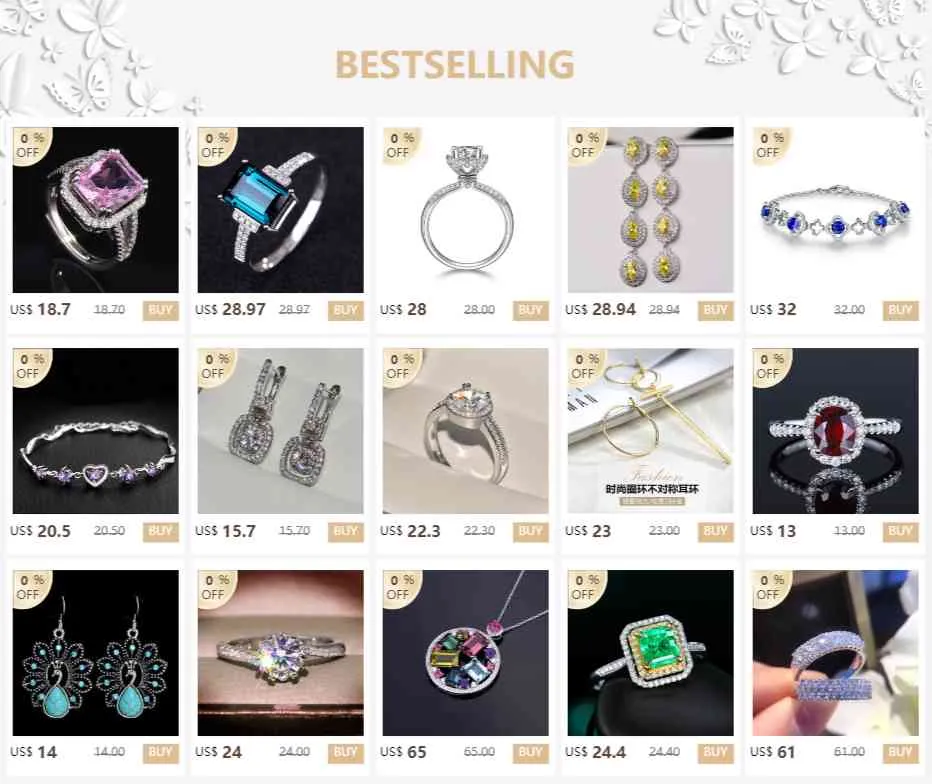 Anillo de compromiso en plata de ley con moissanite mujer_voghion.com
