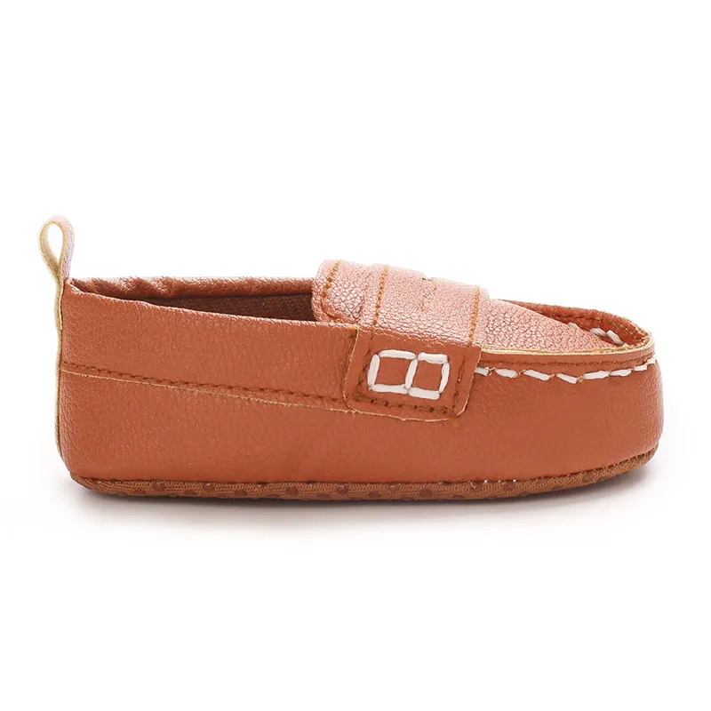 Fashion Infant Casual for Baby Boys Loafers Newborn Happysteps Footwear Toddler Girls Soft Bottom Leather Shoes 0-18_voghion.com