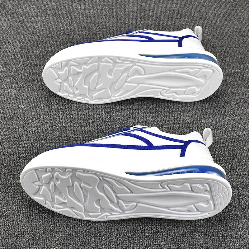 New Spring and Autumn Versatile Breathable Board Thick Sole Trendy Korean Low Top Men's Small White Shoes Increase in_voghion.com