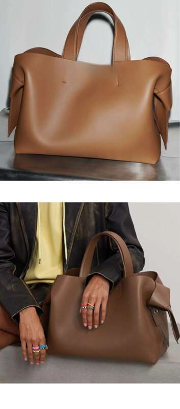 Niche Bow Handbag New Simple Fashion Leather Casual Commuting Single Bag Women's Bags_voghion.com