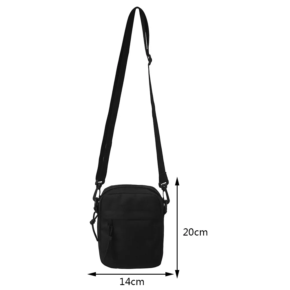 Ladies Fashion Square Sling Handbags Portable Elegant Solid Color Adjustable Strap Simple For Weekend Vacation_voghion.com