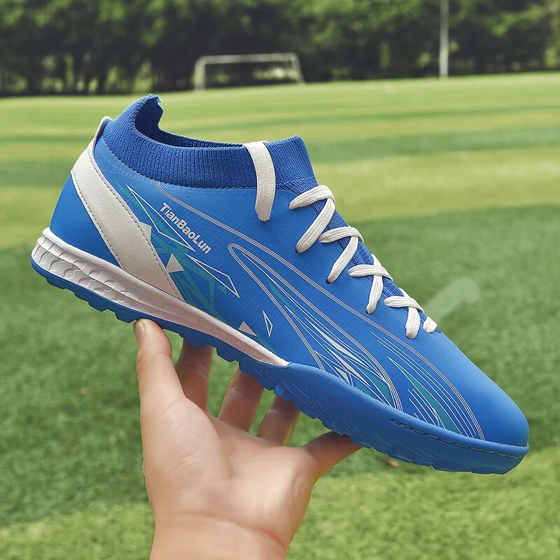 Männer Fußball Schuhe Top Qualität Fußball Stiefel Rasen Indoor Ultra-licht Training Rutschfeste Futsal_voghion.com