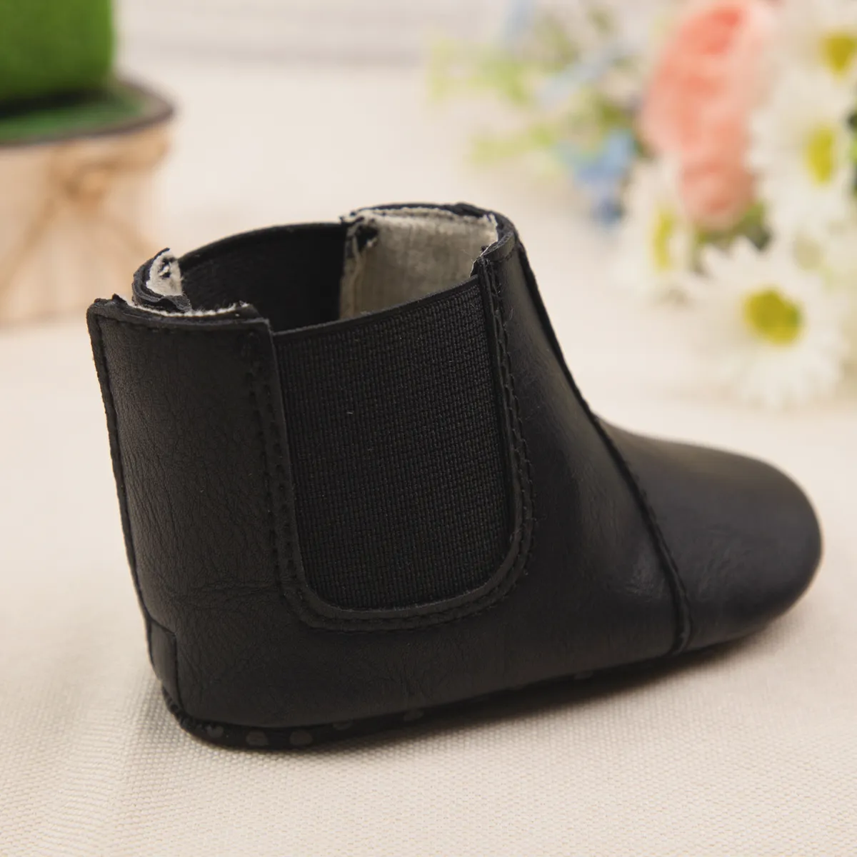 Moda Neonato Bambino Neve Inverno Happysteps Impermeabile Antiscivolo Ragazzo Ragazza Scarpe in Pelle Bambini Caldo Neonato Bambino All'aperto_voghion.com