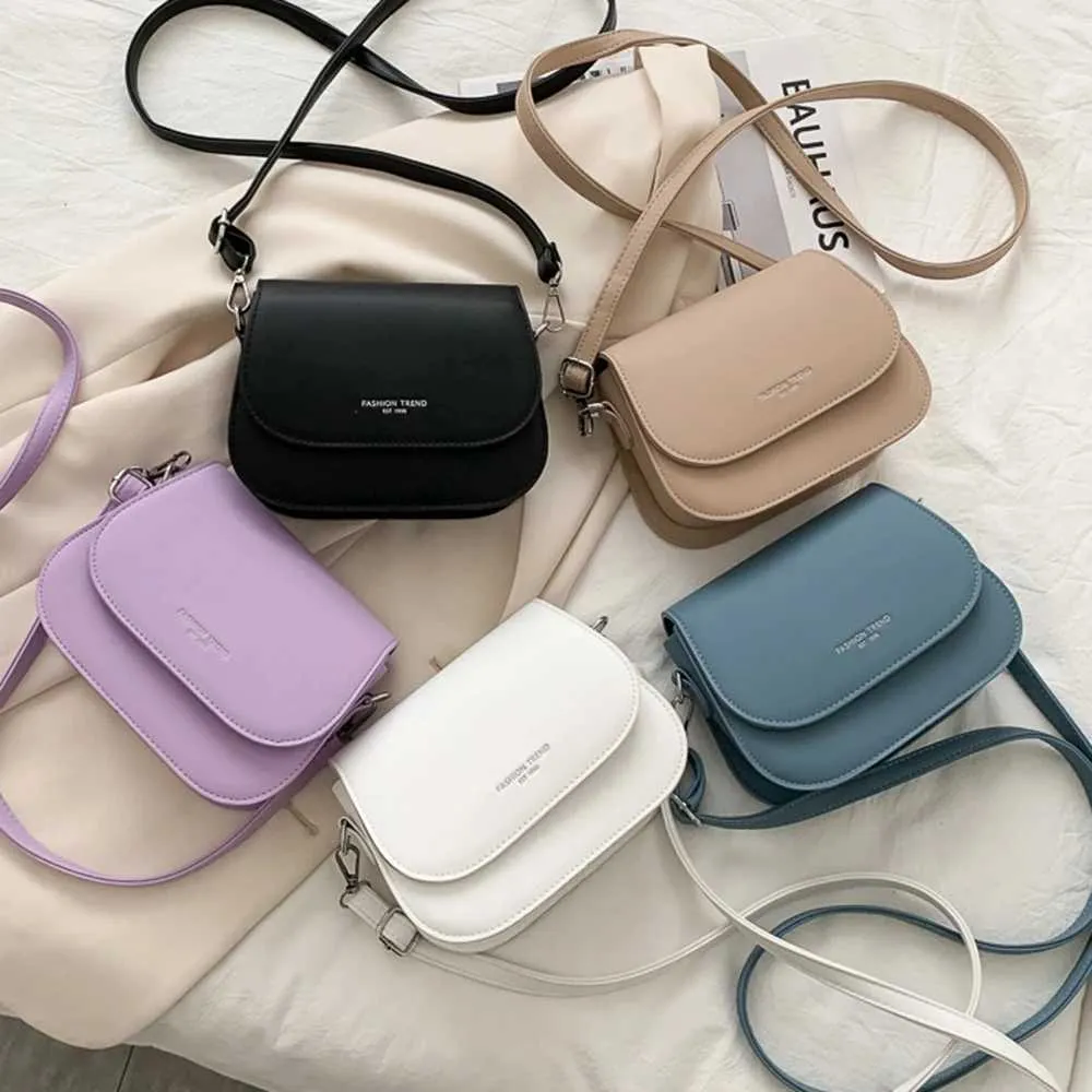 PU kožená dámská taška přes rameno módní jednobarevná mini temperamentní klopová kabelka elegantní dámská crossbody taška psaníčko_voghion.com