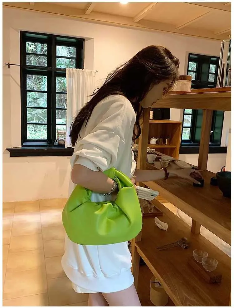 2024 INS Donna Piccola Borsa a Tracolla Festa Frizione Borsa a Tracolla Donna Pelle PU Borse a Tracolla Moda Increspato Crossbody_voghion.com