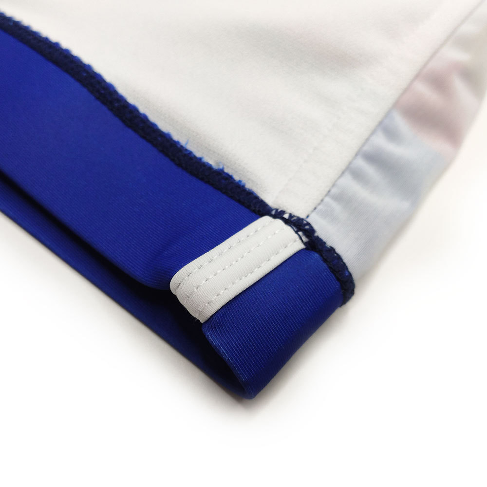 UXH Short de bain à rayures colorées pour homme, short de sport à séchage rapide, coupe ajustée et tendance_voghion.com