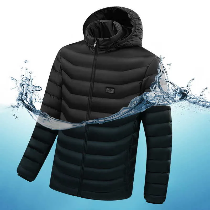 Veste chauffante USB pour homme et femme, 15 zones, chauffage électrique d'extérieur, vêtements de sport chauds_voghion.com