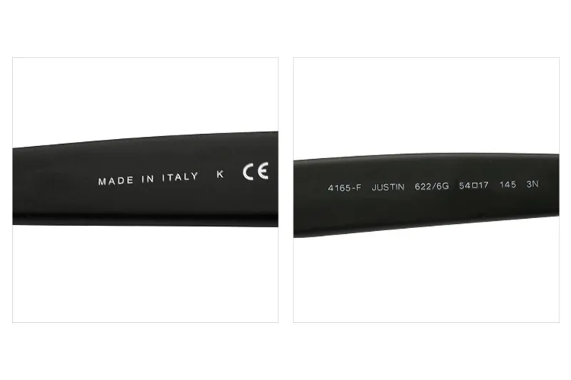 Gafas de sol polarizadas Justin 4165 de 55 mm para hombre y mujer, de alta calidad, con montura de nailon y accesorios._voghion.com