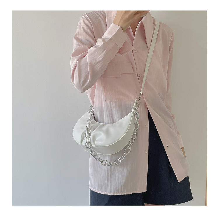 Ljetna ručna torba za preko tijela s jednim lancem, u obliku oblaka, jedinstvenog dizajna, nova torba za rame_voghion.com